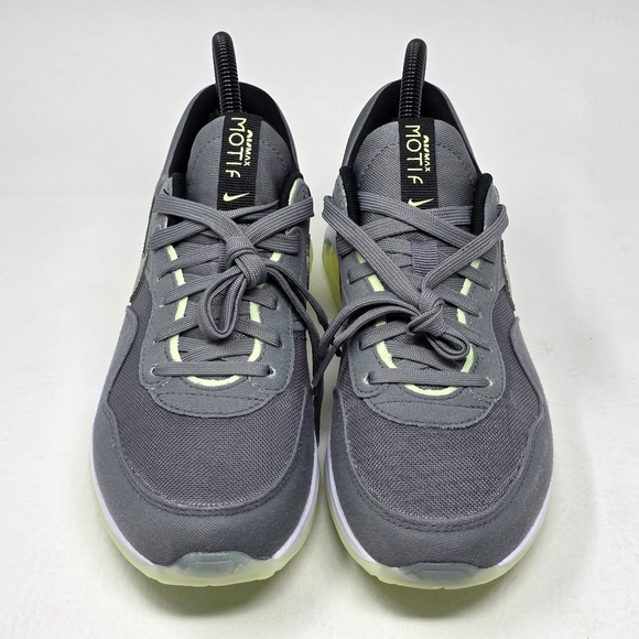 Nike Air Max Motif Big Kid's Size 6Y Shoe DH9388-005 Smoke Grey/Barely Volt New - Picture 7 of 10